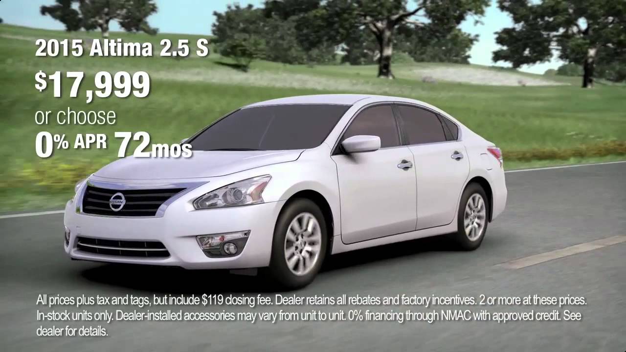 2015 Nissan Specials In Anderson South Carolina YouTube