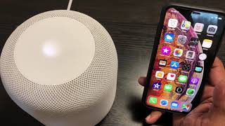 Cómo reiniciar el HomePod