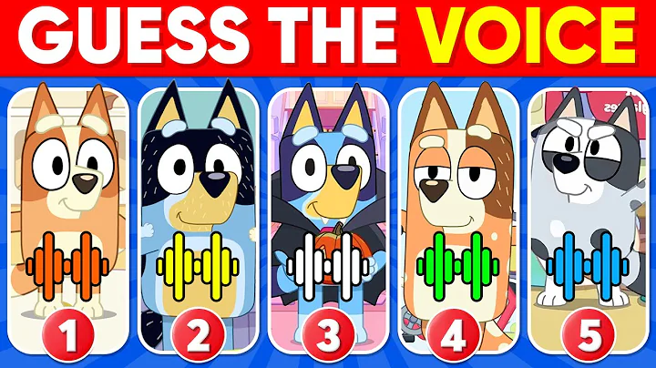 Guess the Bluey Characters by Their Voice 🐕✅ ~ Bingo, Bluey, Socks, Bandit
