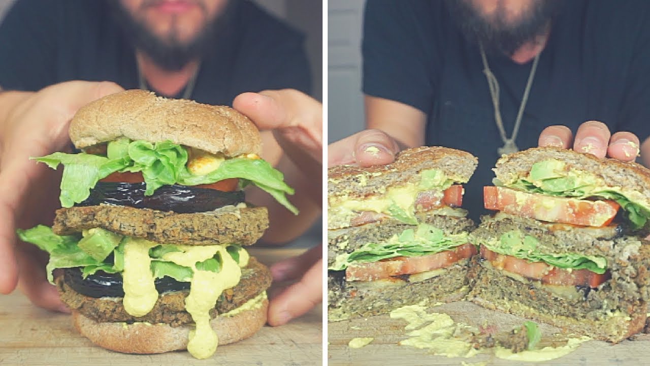 HAMBURGUESA DE FRIJOLES/LENTEJAS PARA LA FAMILIA
