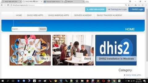DHIS2 Web Apps Development Training Day 2 Session 5 DHIS2 Message conversations and SMS api integrat