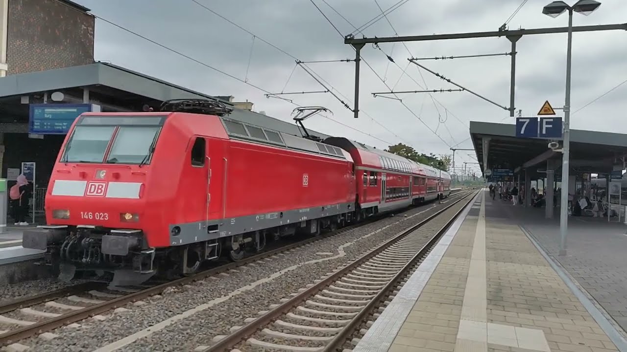 Rb40 R&d Base RB in Magdeburg Hbf: RB40 (16425) Burg(Magdeburg) - YouTube