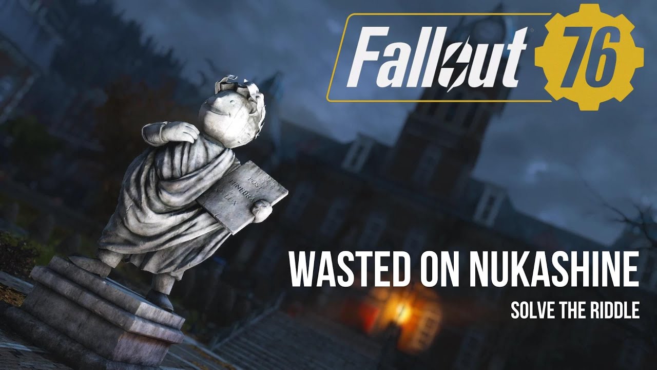 Fallout 76 Wasted On Nukashine Solve The Riddle YouTube fallout-76-wasted-on-nukashine-solve-the-riddle-youtube