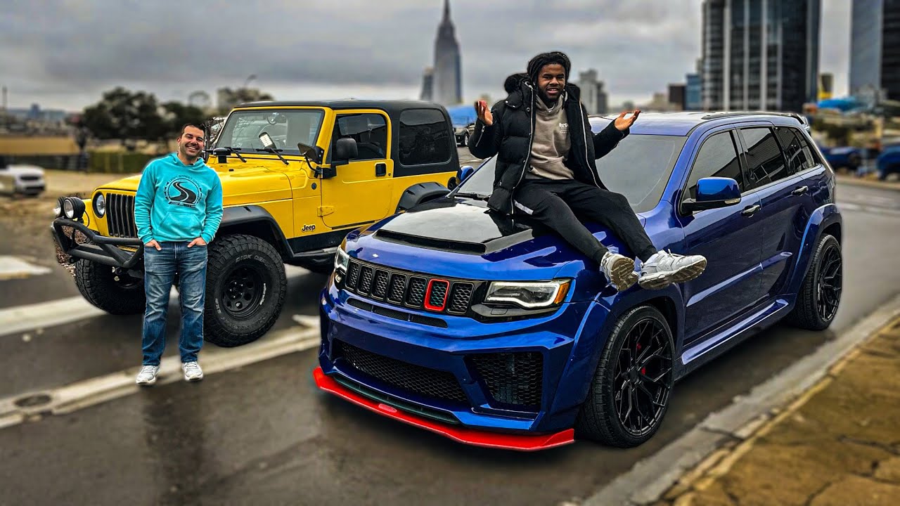 I LET LegitStreetCars DRIVE MY TRACKHAWK AGGRESSIVELY! - YouTube