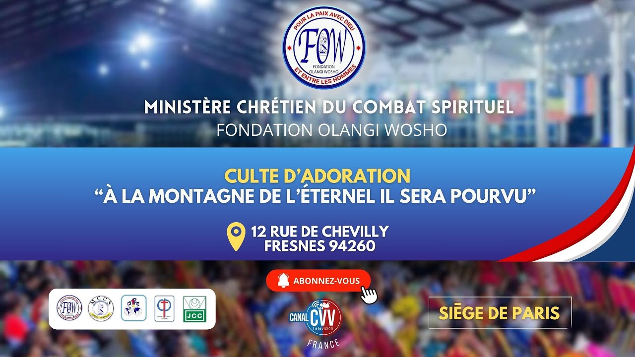 Culte d'adoration du Dimanche 03 décembre 2023 - YouTube