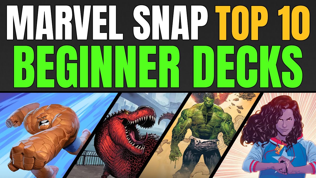 Marvel Snap: best decks for beginners