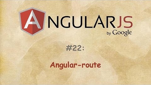 Angular - #22 - Как делать переходы по страницам с помощью ngRoute