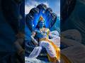 महाविष्णु का दिव्य प्रकट रूप 🌊👑! #shorts #trending #vishnu #lordvishnu #ai