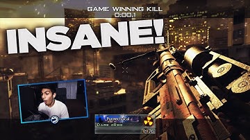 I HIT A CRAZY OUT OF MAP TRICKSHOT! (MW2 MODDED TRICKSHOTTING) @Dare_Req