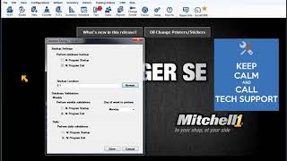 Celebrity Manager SE Database Backup & Validation Profile