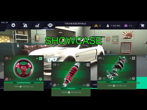 All Collectibles and Effects plus9999 Showcase / Tuning Club Online