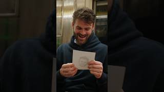 I Made This Guy So Happy By Giving Him A Drawing Of Himself!