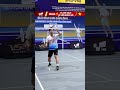 Cứ ném qua là được ??? #vnb #badminton #caulong #shortsvideo