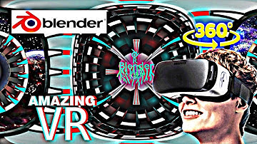 VR 360° video by blender | Virtual Reality |blender animation