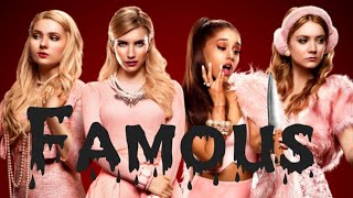 Scream queens death - famous (edits)🔪🖤💖 // Королевы крика (клип)