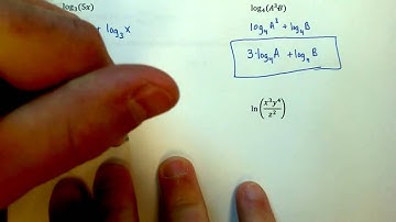 Lesson 7.5 Video 2 - Expanding Logarithmic Expressions