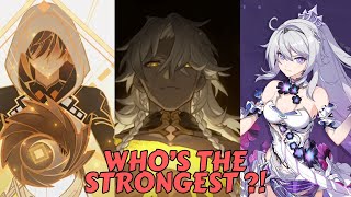 Genshin Archons VS Star Rail Aeons VS Honkai Impact Herrschers