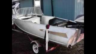 58 Feather Craft Vagabond Boat restoration