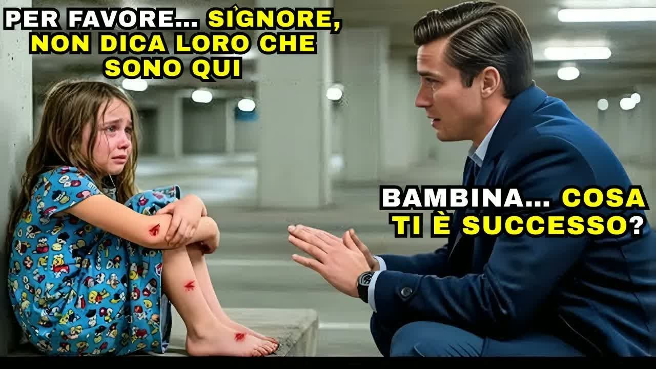 MILIONARIO TROVA UNA BAMBINA NASCOSTA NEL PARCHEGGIO… E LA VERITÀ LO DEVASTA