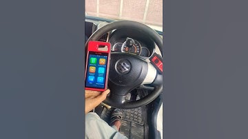 suzuki wagon r immobilizer light blinking || how to program Suzuki wagon r key with autel km100