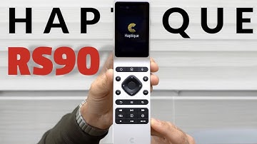 Haptique RS90: A True universal remote controller Unboxing+HandOn+Test