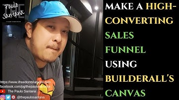 Builderall Canvas - Make A High Converting Sales Funnel Now