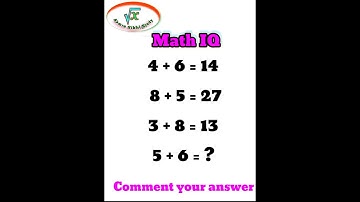 IQ TEST ~ 99% FAIL #migrategamerz #mathquiz #foryou!Can YOU solve it?