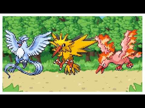 LIVE! SHINY ARTICUNO, SHINY ZAPDOS AND SHINY MOLTRES in POKEMON FIRERED!