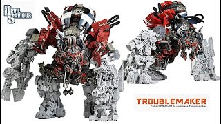 Famous TF Reveals/Thoughts: Transformers Devil Saviour Third Party Devastator / Troublemaker Figure Net Worth
