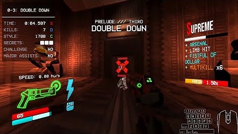 Speedrunning a random ultrakill level every day until i start hrt | Day 35 (0-3)