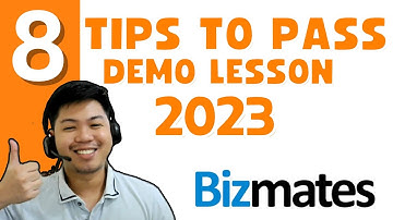 8 Tips to Pass Bizmates Demo Lesson 2023 | This is Fred TV