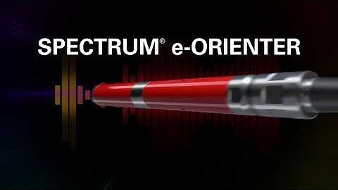 Halliburton SPECTRUM® e-Orienter, Electric Orienting Tool
