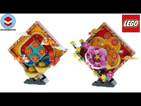 LEGO 80110 Lunar New Year Display - LEGO Speed Build Review