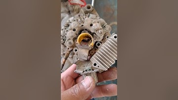 Alternator Repair replace carbon brush