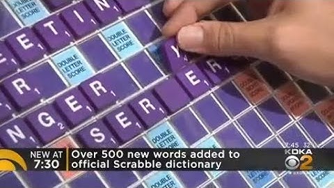 Scrabble dictionary adds 500 new words better known to Millennials and Gen Z