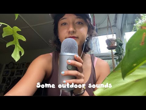 ASMR| Breathy Whispering & Rambles (with some nature / bird sounds :) 🦜