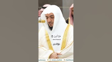 سورة الفيل_تلاوة مرئية_صلاة المغرب 28 ربيع الآخر 1446هـ_الشيخ الوليد الشمسان_#quran