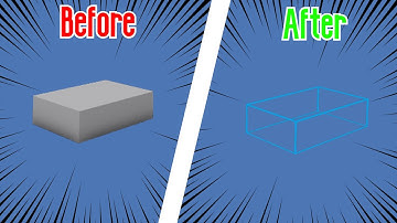 How to make a Part Invisible in Roblox Studios