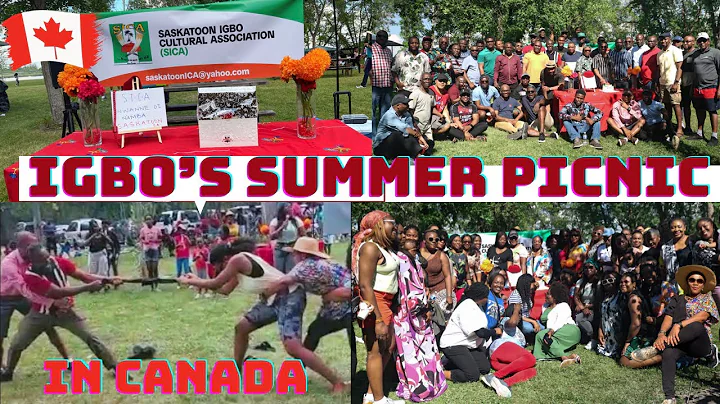 NIGERIAN IGBO COMMUNITY IN SASKATOON CANADA SUMMER PICNIC 2022 Lots of Fun Activities