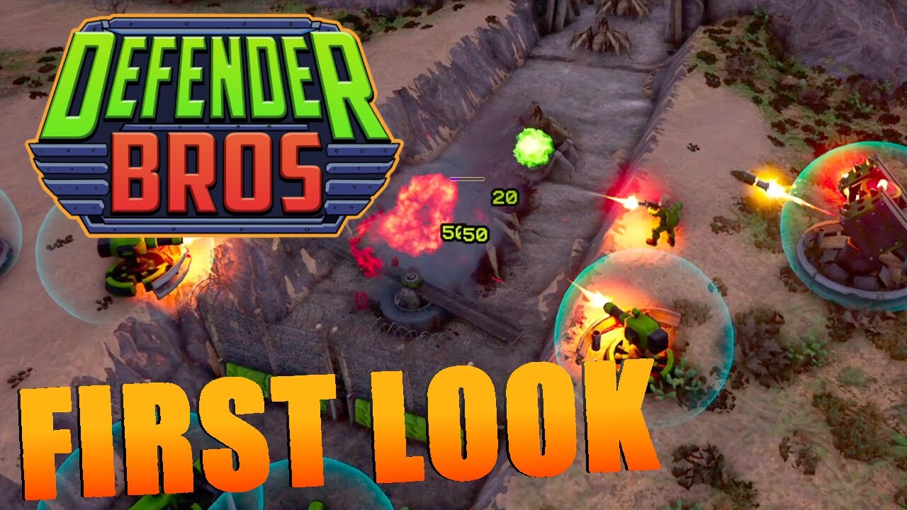 Defender Gameplay Loop Defender Bros - Gameplay - YouTube