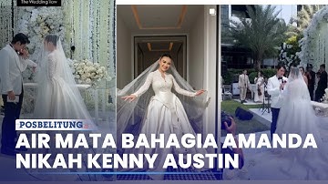 Amanda Manopo Menangis Haru, Nikah dengan Kenny Austin Penuhi Wasiat Ibu