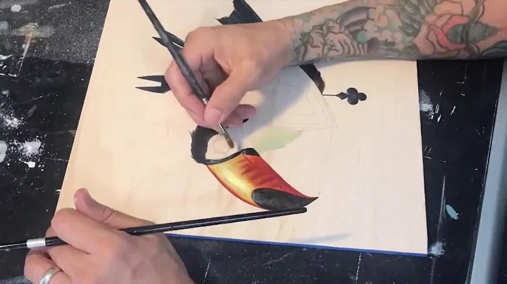 Toucan / Rabbit  / Cardinal / Time-lapse Painting / Acrylic Painting / Demonstration