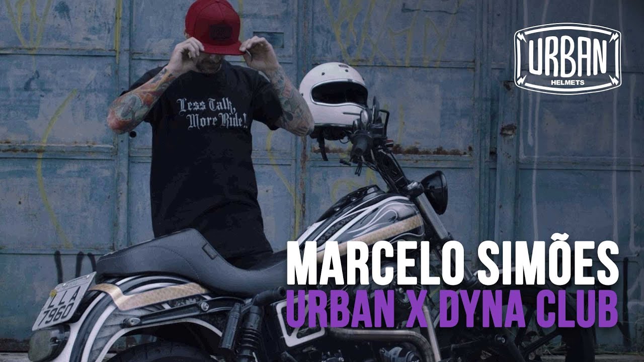 Marcelos Simões apresenta sua Dyna Club Bike - Dynamite Crew - Urban Helmets
