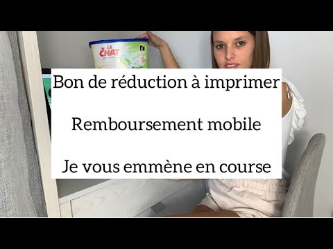 Bon de réduction / remboursement mobile , je vous emmène en course.