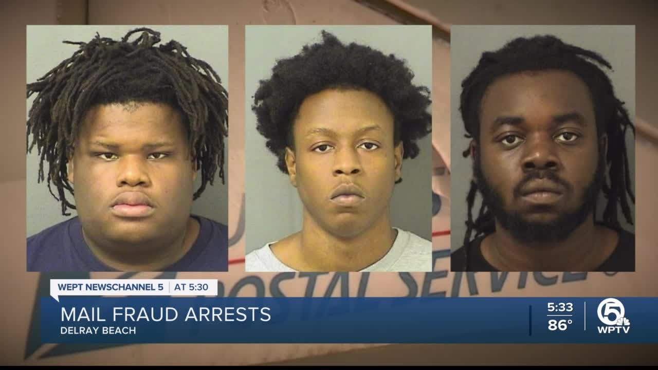 3 men arrested in Delray Beach after mail carrier robbed at gunpoint in ...