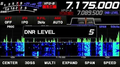 YAESU FTDX10 filtro SHIFT+NOTCH+WIDTH
