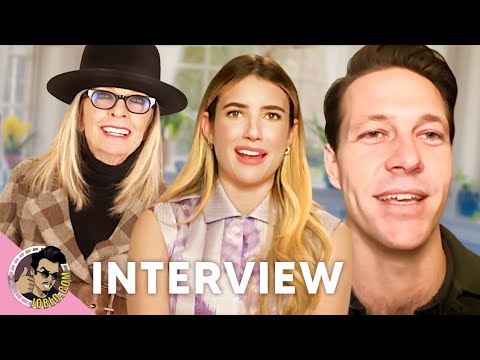 Maybe I Do Interviews: Emma Roberts, Diane Keaton, and Luke Bracey