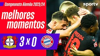 BAYER LEVERKUSEN 3 X 0 BAYERN DE MUNIQUE | MELHORES MOMENTOS | 21ª RODADA DO CAMPEONATO ALEMÃO | spo image