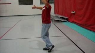 CUA Beginner Quickstep Man's Steps