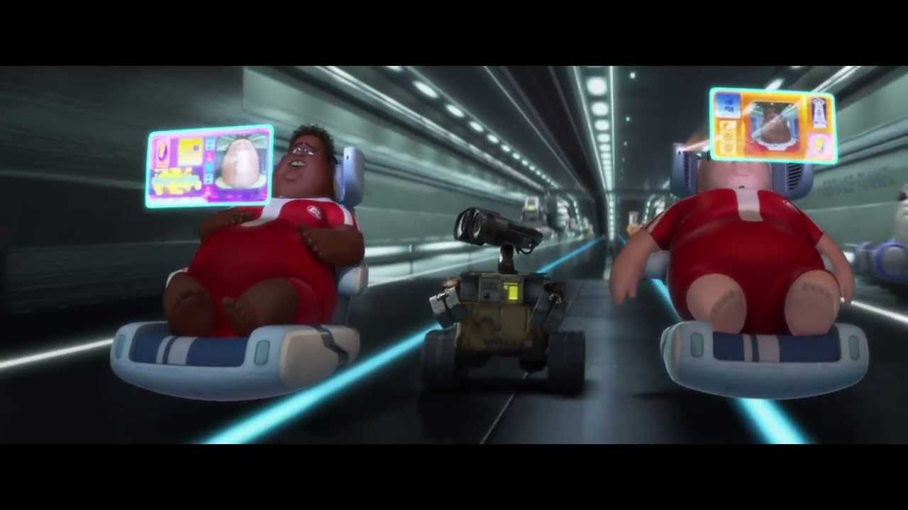Fitless Humans (WALL·E) - YouTube